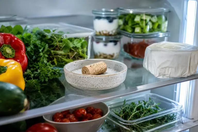 Un simple bouchon de liège posé dans le frigo : voici ce qu’il change en quelques jours