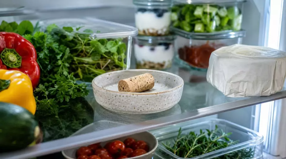 Un simple bouchon de liège posé dans le frigo : voici ce qu’il change en quelques jours