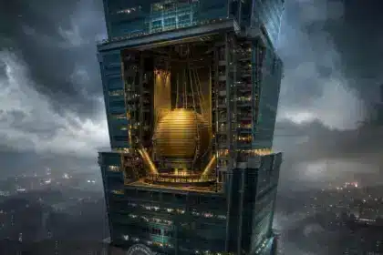Une boule dorée de 660 tonnes suspendue à 508 mètres : voici ce qui empêche Taipei 101 de plier sous les typhons
