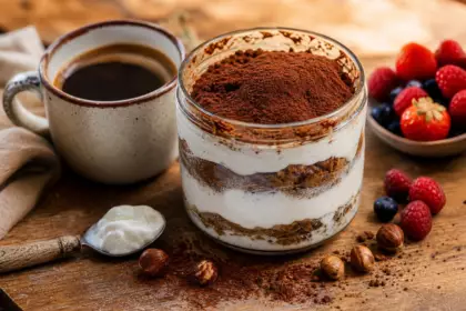 Une diététicienne remplace la crème par du yaourt nature : ce dessert au café garde un fini cacao