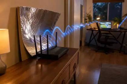 Une feuille d’aluminium glissée derrière la box internet : à quoi sert vraiment cette astuce qui intrigue autant de foyers, et ce qu’elle change réellement au Wi-Fi