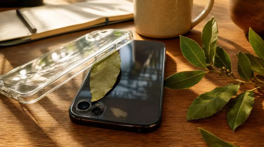 Une feuille de laurier glissée dans la coque du téléphone : pourquoi de plus en plus de gens le font, et comment le réaliser chez soi