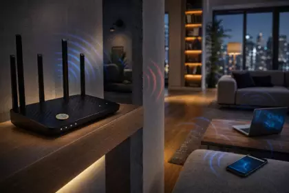 Une pièce de monnaie posée sur le routeur Wi-Fi : ce que cette astuce change vraiment à votre connexion