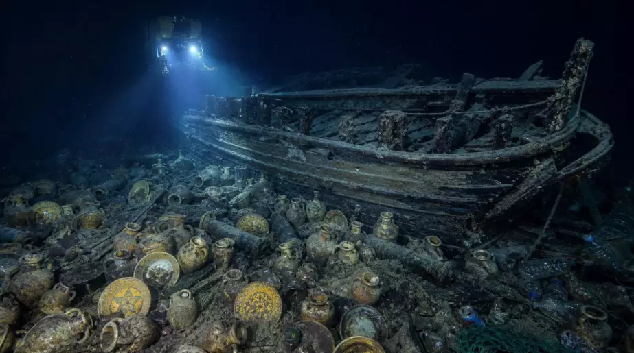 Une rare épave du XVIe siècle découverte à une profondeur record dans les eaux françaises