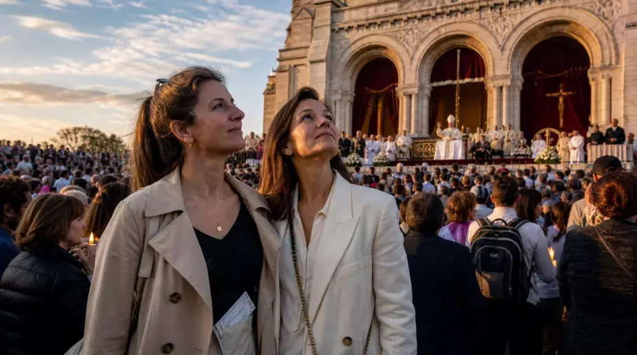 Venues à Paris pour le concert de Céline Dion, elles finissent à la messe du pape Léon XIV : leur récit