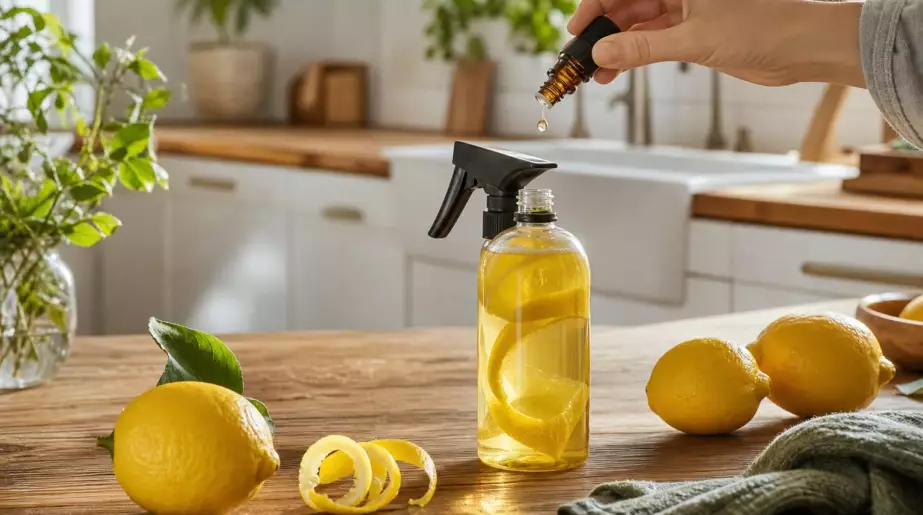 Versez 10 gouttes de citron dans votre pulvérisateur : cette méthode parfume la cuisine sans multiplier les produits