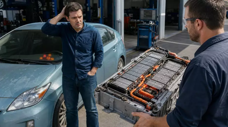 Voiture hybride d’occasion : la pièce dont le remplacement peut coûter plus cher que la voiture elle-même
