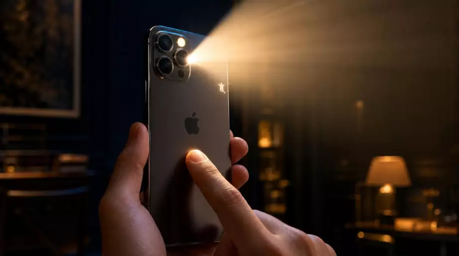 Votre iPhone cache un bouton secret au dos : il suffit de tapoter pour allumer la lampe ou couper le son