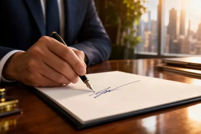 Votre paraphe s’élève en quelques secondes : ce mouvement peut traduire une confiance tournée vers l’avenir