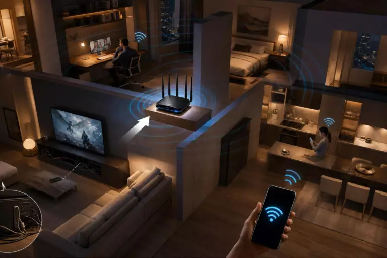 Wi-Fi lent à la maison : déplacer votre box internet de seulement 50 centimètres suffit à doubler la couverture dans toutes les pièces, Ingénierie & Innovation